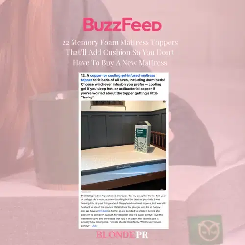 Sleepyhead for Buzzfeed