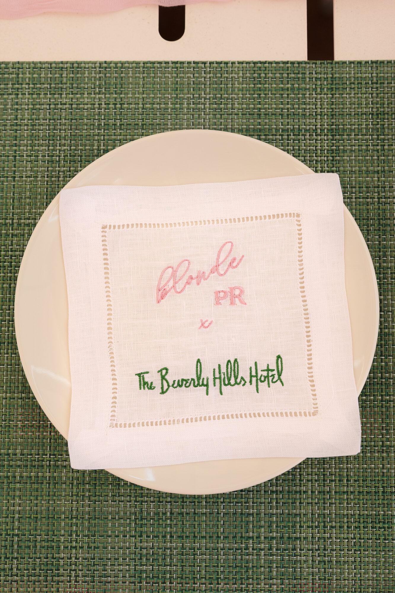 Blonde PR media brunch at The Beverly Hills Hotel Cabana Cafe