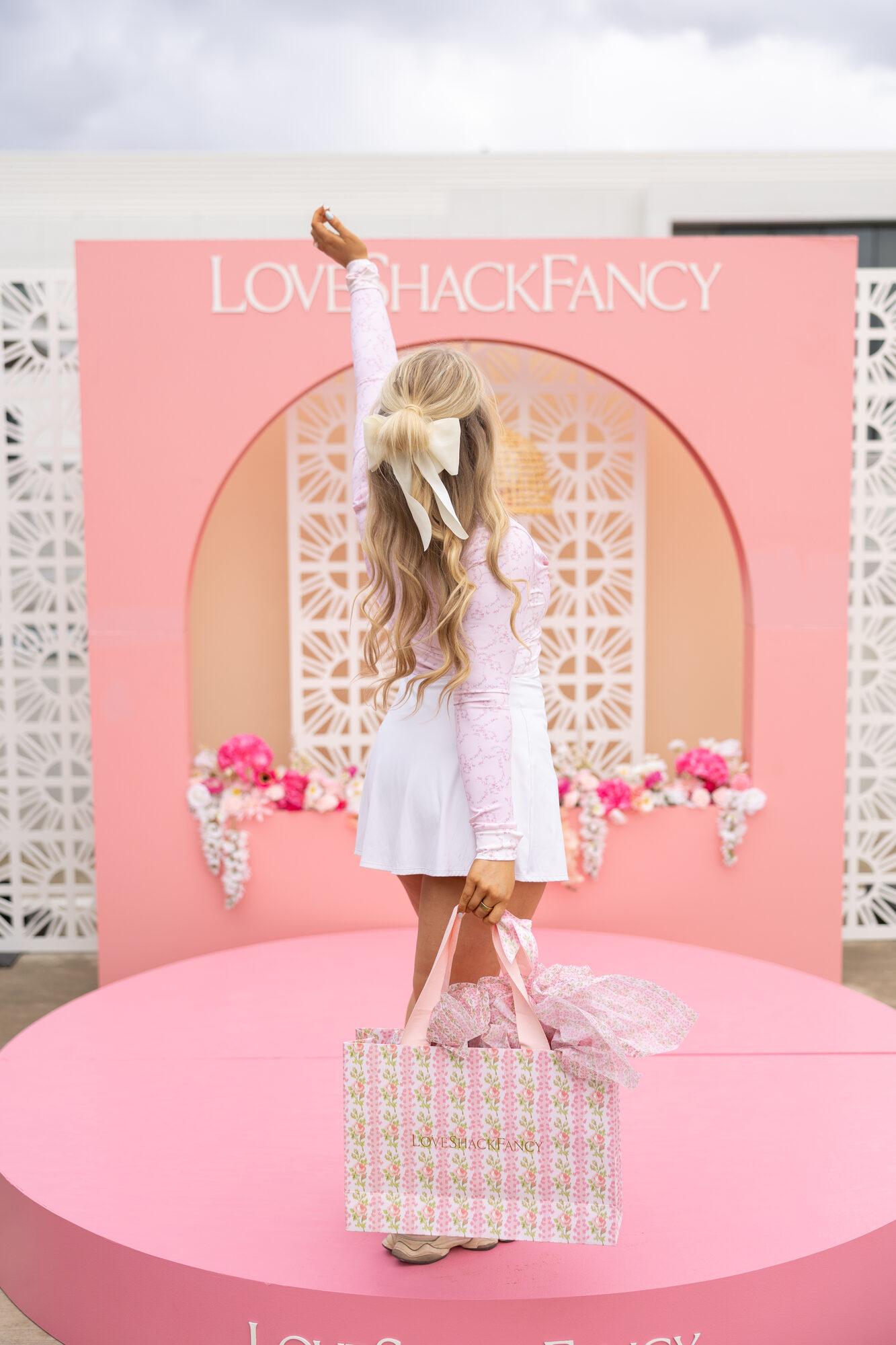 LoveShackFancy public activation produced by Blonde PR