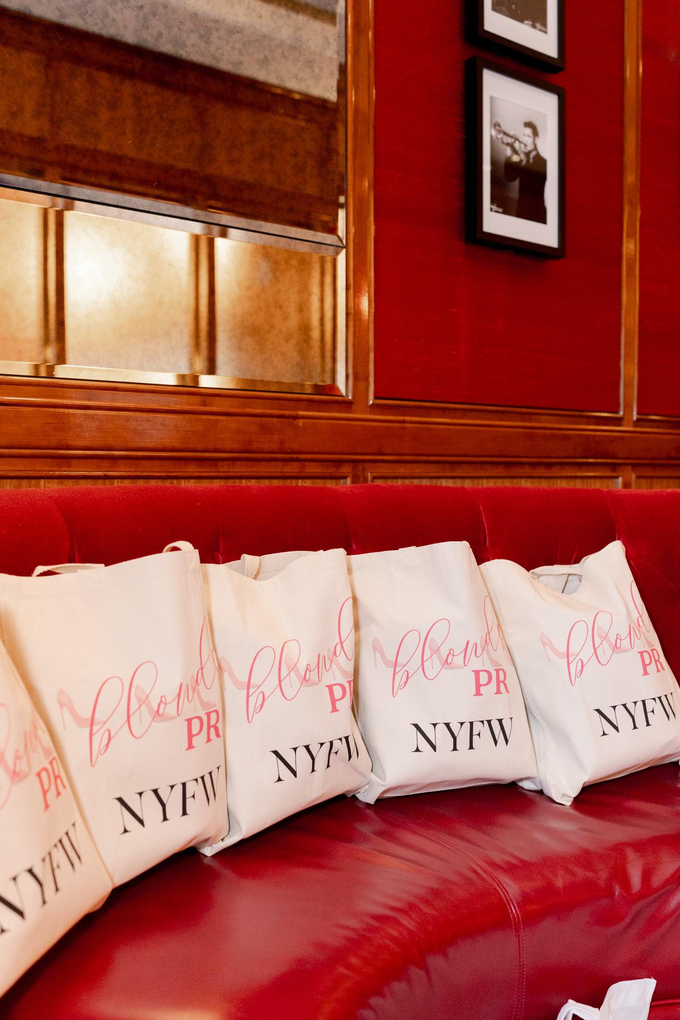 Blonde PR NYFW media brunch at Fouquet's New York