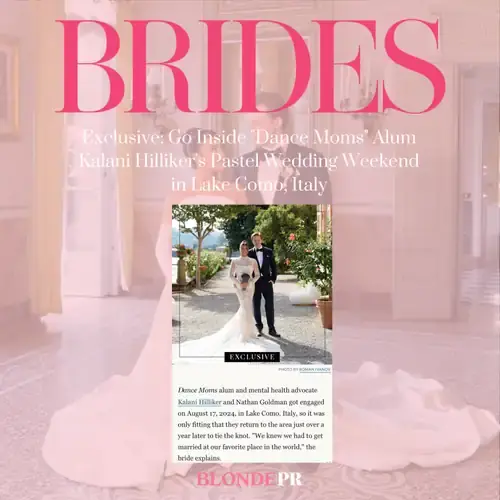 Kalani Goldman for BRIDES