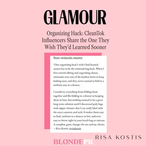 Risa Kostis for Glamour