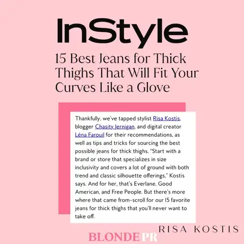 Risa Kostis for InStyle