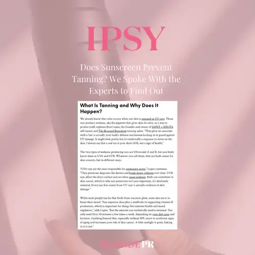 Saint + Solita for IPSY