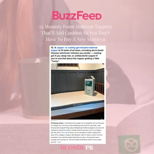 Sleepyhead for Buzzfeed