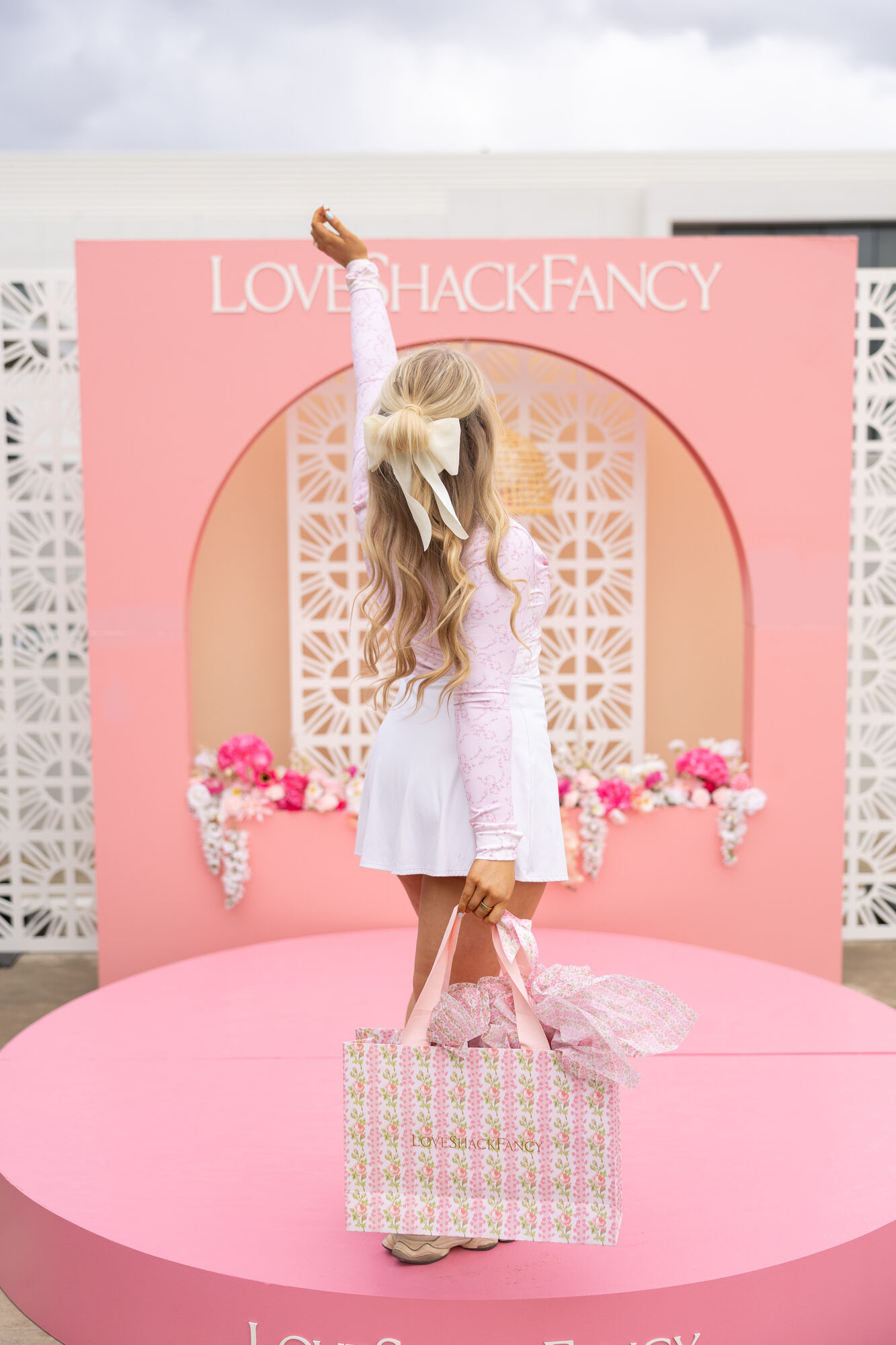 LoveShackFancy public activation produced by Blonde PR